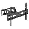 Soporte en pared para TV de 40 kg, 37" a 80" Articulado, giro, nivel