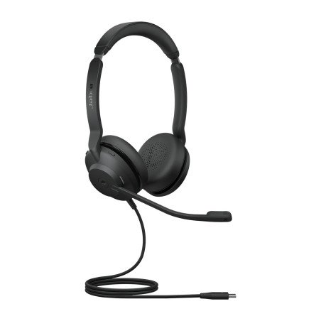 Diadema Jabra 23189-999-879, Alámbrico, Oficina/Centro de llamadas, 20 - 20000 Hz, 125 g, Auriculares, Negro
