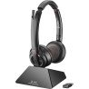 HP Poly Savi 8220 Office Stereo DECT 1920-1930 MHz Headset TAA