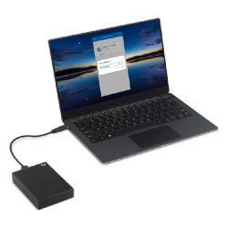 Disco Duro Externo Portátil 2TB USB 3.0 One Touch with Password, Compatible con Windows & Mac, Negro 2 Años de Garantía
