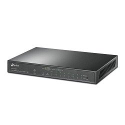 EasySmart TL-SG1210MPE 10 Puertos Gestionable Conmutador Ethernet, Gigabit Ethernet, 10/100/1000Base-T, 1000Base-X, 2 Capa compa