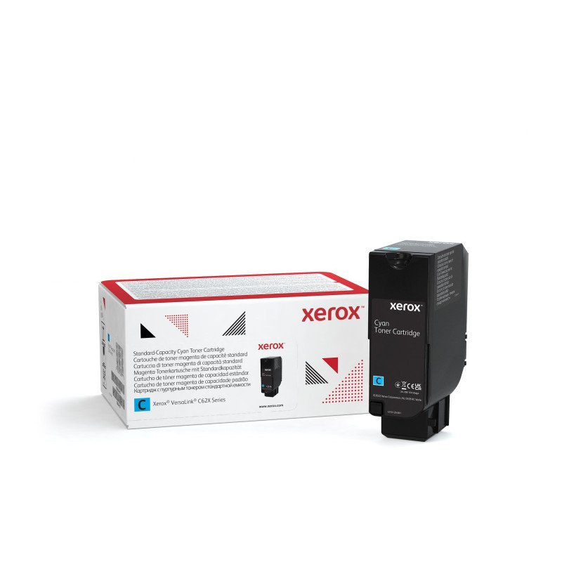 Cartucho Xerox de Tóner cian de capacidad estándar para equipo C625 Cartucho Xerox de Tóner cian de capacidad estándar para equipo C625