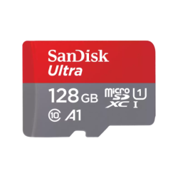 Memoria SanDisk 128 GB Ultra® microSD™ UHS-I 140mb/s clase 10 con adaptador