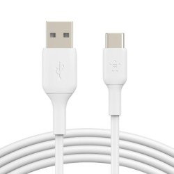 BOOST CHARGE - Cable USB - 24 pin USB-C (M) a USB (M) - 1 m - blanco