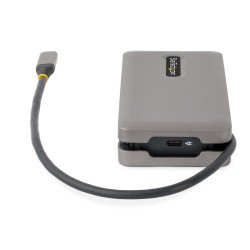 Adaptador Multipuertos USB-C, HDMI 4K a 60Hz VGA, Hub 3x USB