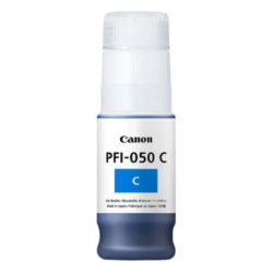 Botella de tinta cian Canon PFI-050 C para imagePROGRAF TC-20, 70 ml