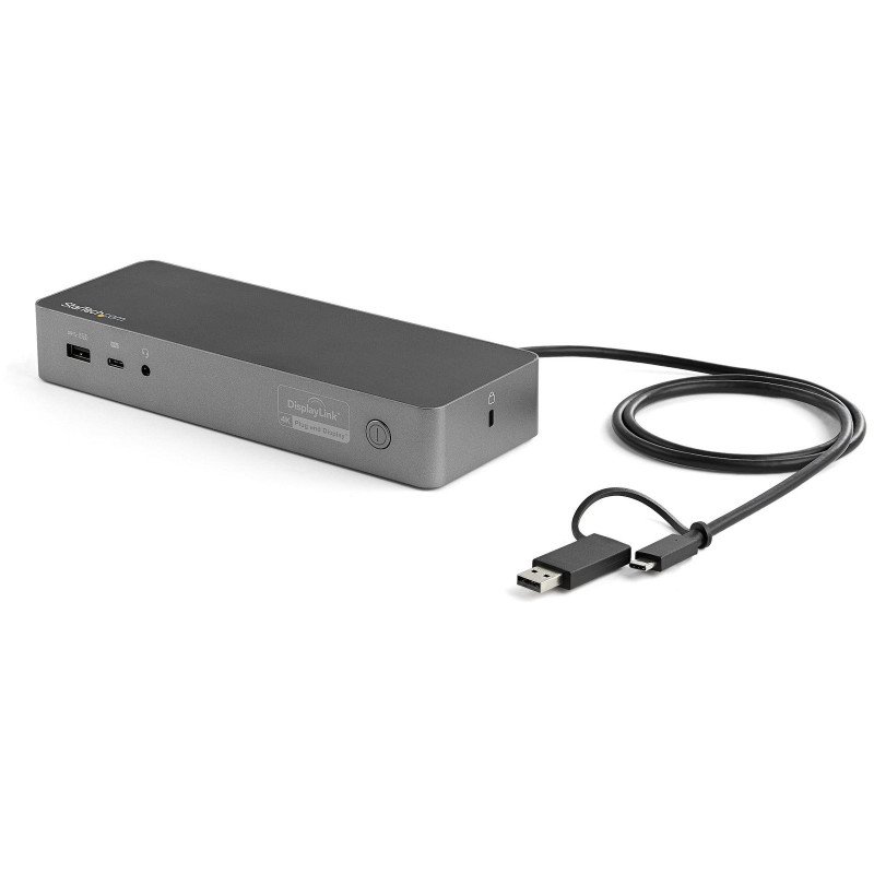 Docking Station Universal para Laptop, Dock USB-C y USB-A, HDMI y DP