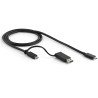 Docking Station Universal para Laptop, Dock USB-C y USB-A, HDMI y DP