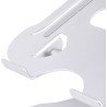 Soporte Riser Ergonómico de Computadora para Escritorio, Base Soporte Ergonómico para Laptop de Altura Ajustable, Elevador, 9.98
