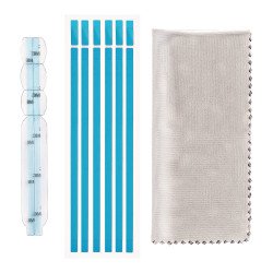 Tiras Adhesivas y Lengüetas de Montaje para Filtros de Privacidad de Pantallas de Laptops, Para 81.3cm (32") LCD Monitor, Portát