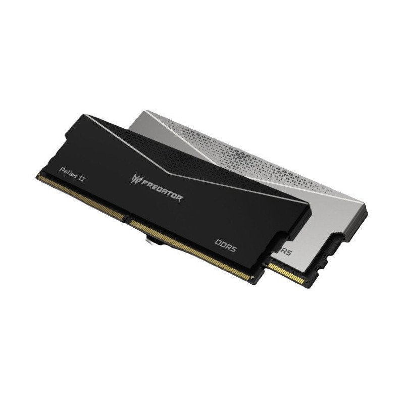 Memoria DDR5 Predator RGB modelo PALLAS ll de 32GB (2*16GB) UDIMM 6000 MT/ s BL.9BWWR.432 color Negro, compatible con plataforma