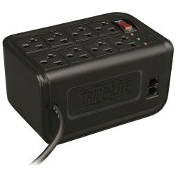 Regulador Tripp-Lite VR1208R 8 cont. 5-15r/500 watts, 120v, 60hz con s