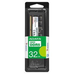 Memoria RAM ADATA, DDR5 32GB UDIMM 5600MHz. NP. AD5U560032G-S