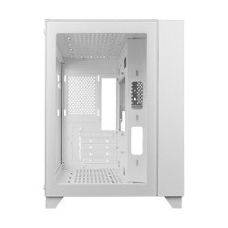 Gabinete GAME FACTOR CSG570, PC, ATX, Micro-ATX, Mini-ITX, Blanco