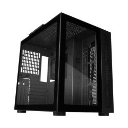 GABINETE CSG700 ATX FISHTANK, DOBLE CRISTAL, USB 3.0, S/FTE, NEGRO