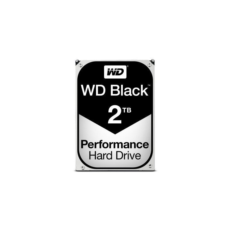 Disco duro interno WD black 3.5 2TB SATA3 6GB/s 64MB 7200rpm para PC/gamer/alto rendimiento