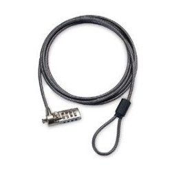 Candado de Combinación para Laptops T-Lock, 2 Metros, Negro