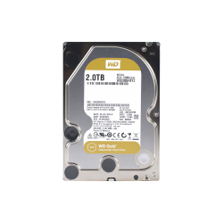 Disco duro interno WD Gold 3.5 2TB SATA3 6GB/s 128MB 7200rpm 24x7 hotplug para nas/NVR/server/datacenter