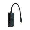 Adaptador Vorago ADP-210 tipo-c a ethernet RJ45 1 GBPS