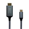 Cable convertidor Vorago CAB-310 tipo-c a HDMI 4K, 1.8 m