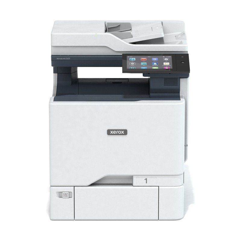 Multifuncional Xerox monocromática B625_DN: dúplex: 39/37 ipm Carta/A4 Hasta 65/61 ppm Carta/A4