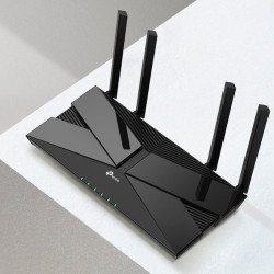 Router de mesa TP-Link Archer AX23, Wi-Fi 6 (802.11ax), Doble banda (2,4 GHz / 5 GHz), Ethernet, 4G, Negro