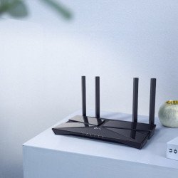 Router de mesa TP-Link Archer AX23, Wi-Fi 6 (802.11ax), Doble banda (2,4 GHz / 5 GHz), Ethernet, 4G, Negro