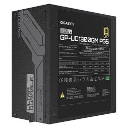 Fuente de poder Gigabyte UD1300GM PG5, 1300 W, 100 - 240 V, 50 - 60 Hz, 12 - 6 A, 6 A, 12 A