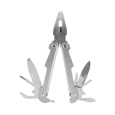 Pinza plegable de bolsillo con 6 funciones.