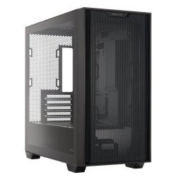 Gabinete ASUS A21 CASE/BLK, PC, Negro, Micro ATX, Mini-ITX, 16.5 cm, 3