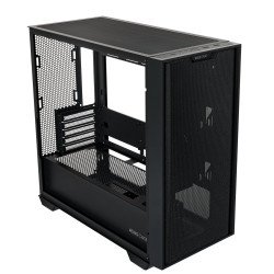 Gabinete ASUS A21 CASE/BLK, PC, Negro, Micro ATX, Mini-ITX, 16.5 cm, 3