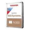 Disco duro para PC, Toshiba N300, 3.5", 10 TB, 7200 RPM