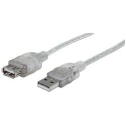 Cable USB 2.0 extensión 3.0 mts.