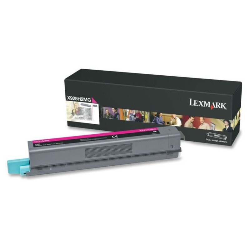 X925H2MG Tóner Lexmark magenta 7500 p 5% cobertura para x925de alto rendimiento X925H2MG Tóner Lexmark magenta 7500 p 5% cobertura para x925de alto rendimiento