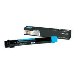 Tóner Lexmark cian alto rendimiento para modelo x95x