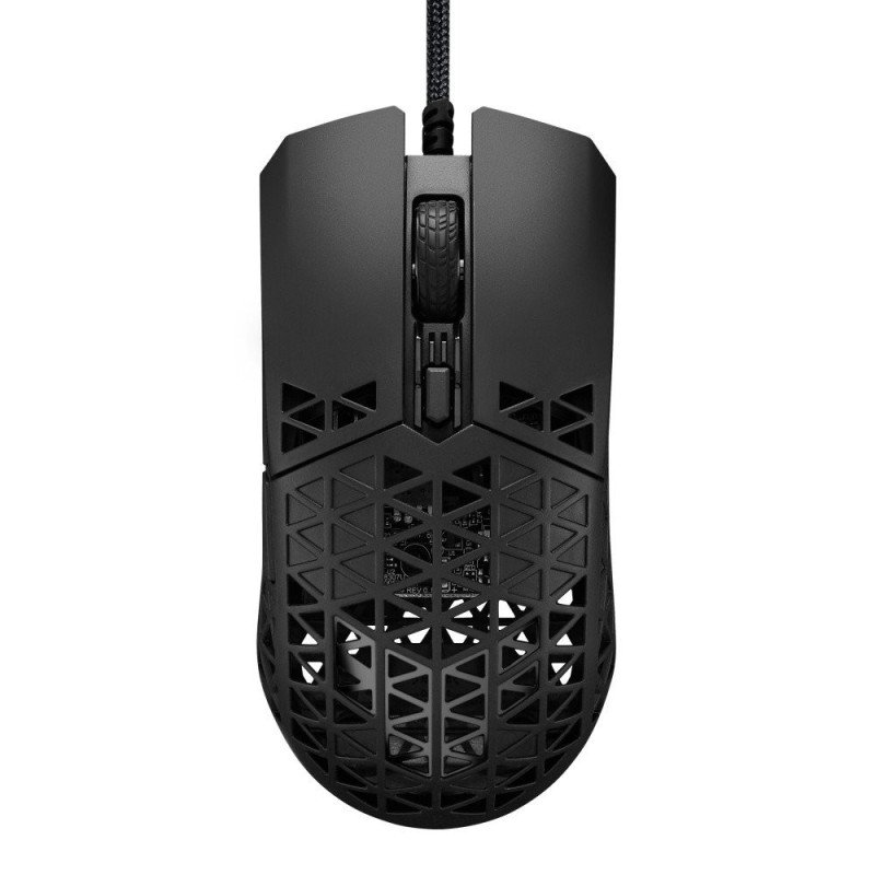 Mouse ASUS TUF GAMING M4 AIR, Ambidiestro, Óptico, USB tipo A, 12000 DPI, Negro Mouse ASUS TUF GAMING M4 AIR, Ambidiestro, Óptico, USB tipo A, 12000 DPI, Negro