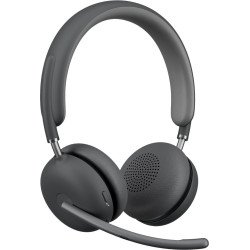 Diadema Logitech Zone Wireless 2, Inalámbrico y alámbrico, Oficina/Centro de llamadas, 230 g, Auriculares, Grafito