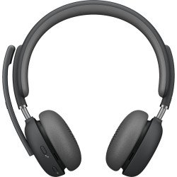 Diadema Logitech Zone Wireless 2, Inalámbrico y alámbrico, Oficina/Centro de llamadas, 230 g, Auriculares, Grafito