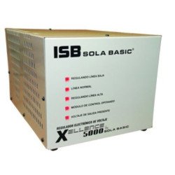Regulador Industrias Sola Basic XELLENCE 5000 - 5000 VA, 4, Color blan