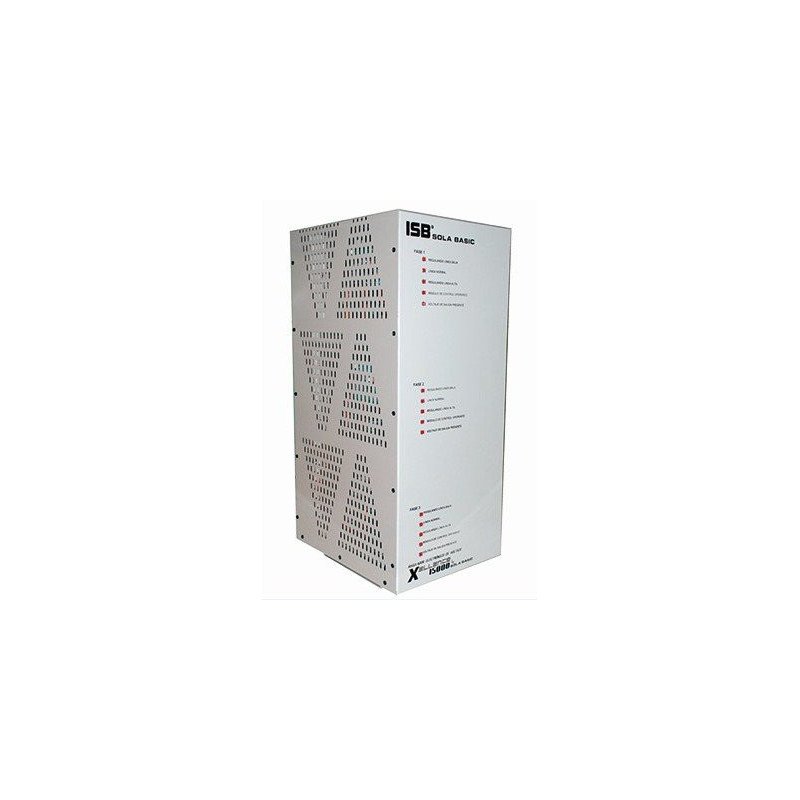 Regulador electrónico de voltaje sola Basic ISB Xellence15000 3 fases 
