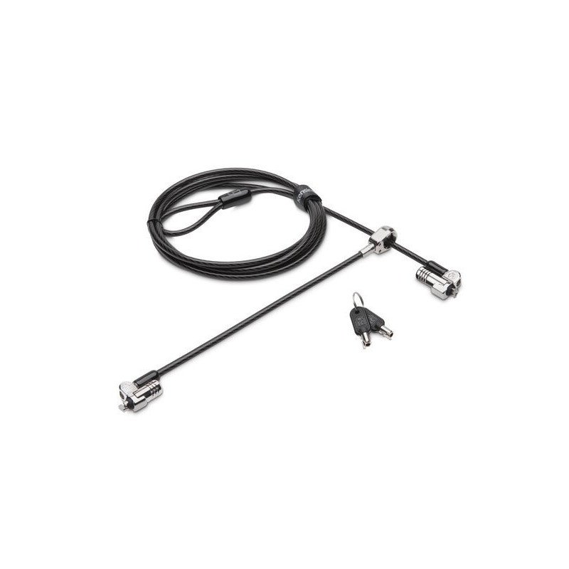 Kensington NanoSaver cable antirrobo Negro, Acero inoxidable 1.8 m Kensington NanoSaver cable antirrobo Negro, Acero inoxidable 1.8 m