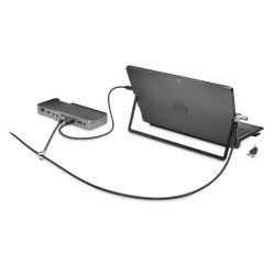 Kensington NanoSaver cable antirrobo Negro, Acero inoxidable 1.8 m