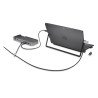 Kensington NanoSaver cable antirrobo Negro, Acero inoxidable 1.8 m