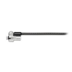 Kensington NanoSaver cable antirrobo Negro, Acero inoxidable 1.8 m