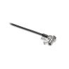 Kensington NanoSaver cable antirrobo Negro, Acero inoxidable 1.8 m