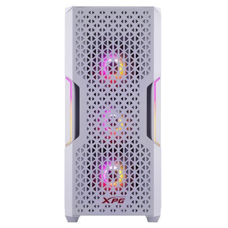 Gabinete XPG STARKER AIR, Tower, PC, Blanco, ATX, Micro ATX, Mini-ITX, SPCC, 16.5 cm