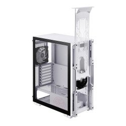 Gabinete XPG STARKER AIR, Tower, PC, Blanco, ATX, Micro ATX, Mini-ITX, SPCC, 16.5 cm