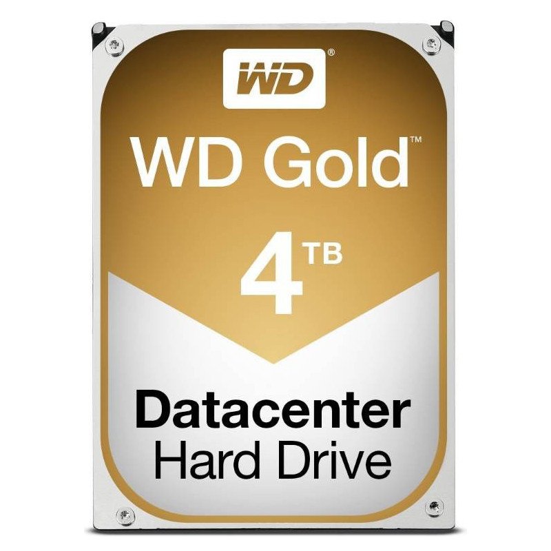 Disco duro interno WD Gold 3.5 4TB SATA3 6GB/s 128MB 7200rpm 24x7 hotplug para nas/NVR/server/datacenter Disco duro interno WD Gold 3.5 4TB SATA3 6GB/s 128MB 7200rpm 24x7 hotplug para nas/NVR/server/datacenter