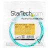 Cable de 3m de Fibra Óptica Multimodo LC/UPC a LC/UPC OM4, 50/125µm, LOMMF/VCSEL, 100G, LSZH, Baja Pérdida de Inserción, Extremo