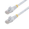 Cable de 3m Blanco de Red Fast Ethernet Cat5e RJ45 sin Enganche, Cable Patch Snagless, Extremo Secundario: 1 x RJ-45 Network, Ma